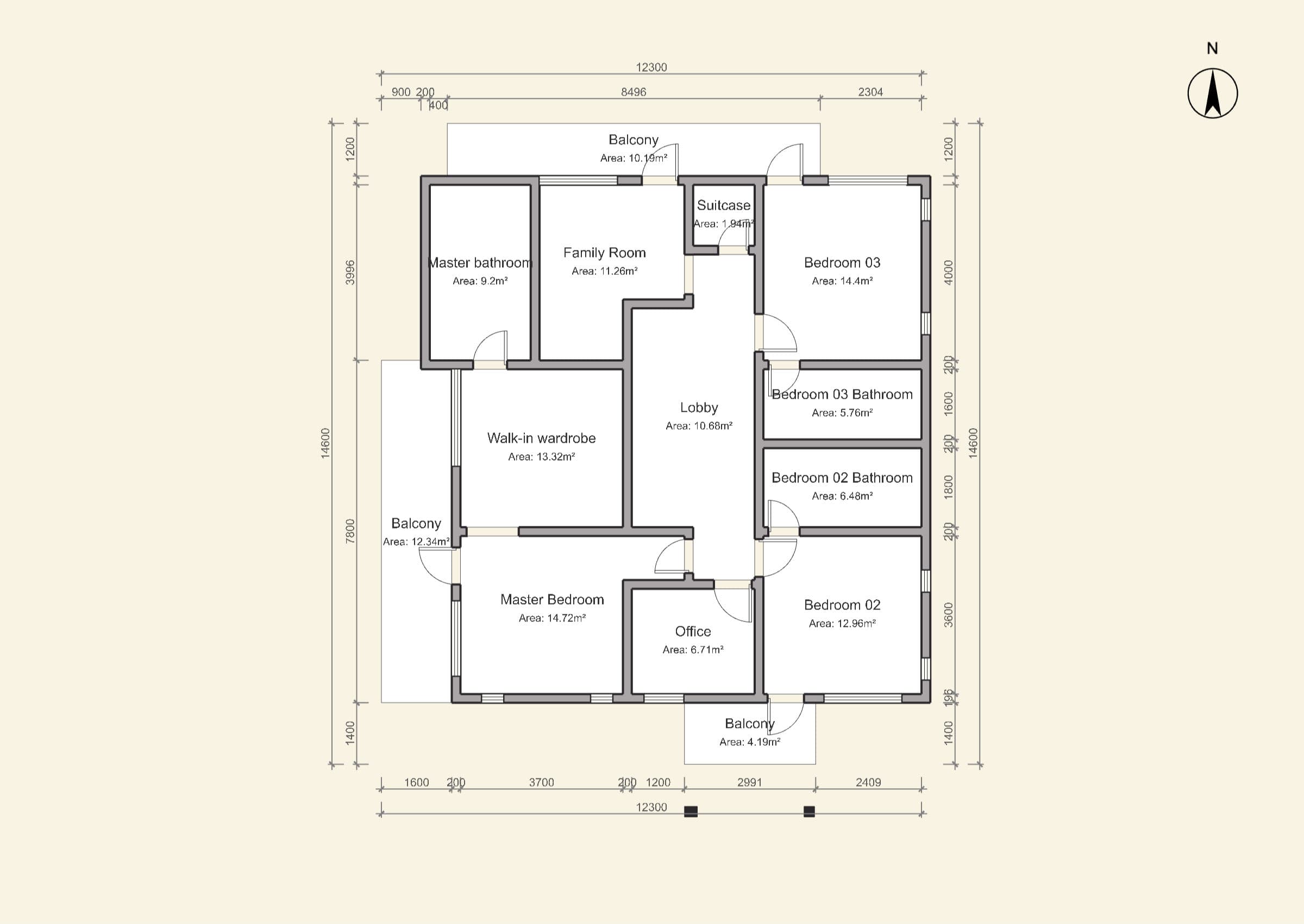 2D Floor plan